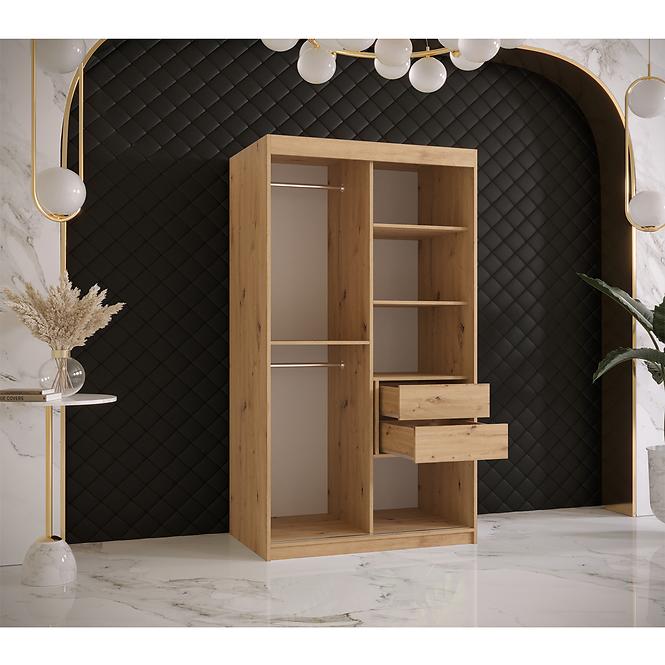Szekrény Rustic I 100 tölgy artisan,6