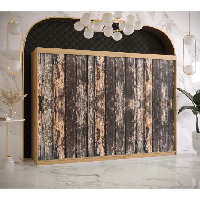 Szekrény Rustic I 250 tölgy artisan,5
