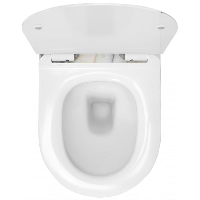 WC csésze Carlo Mini Rimless gránit shiny