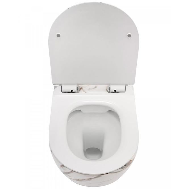 WC csésze Carlo Mini Rimless gránit lava mat,6