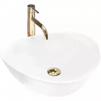 Mosdókagyló lapon Andrea