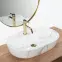 Mosdókagyló lapon Aura Shiny 61,5