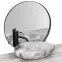 Mosdókagyló lapon Roxy Stone L. Grey,6
