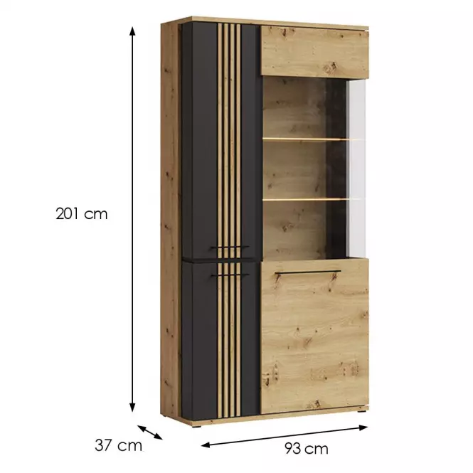 Vitrin Molto ML2 black