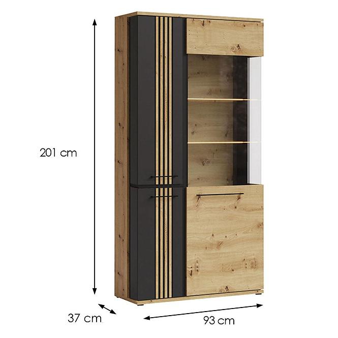 Vitrin Molto ML2 black