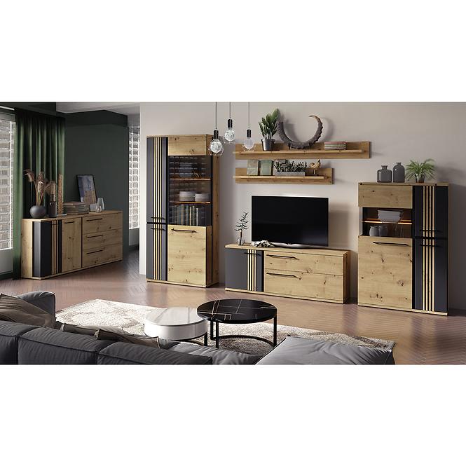 Vitrin Molto ML2A black