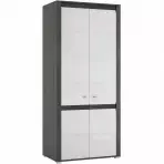 Szekrény Sevilla tipus 20 90 cm fenyő norvég/fehér