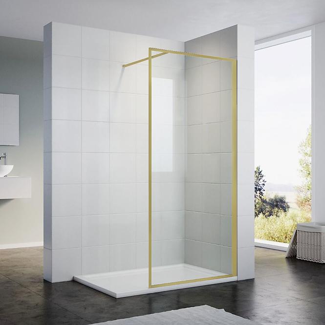 Zuhanyfal Walk-In Tiz 100x195 gold