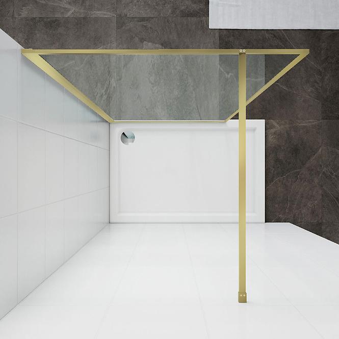 Zuhanyfal Walk-In Tiz 100x195 gold