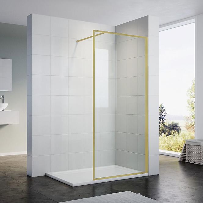 Zuhanyfal Walk-In Tiz 120x195 gold