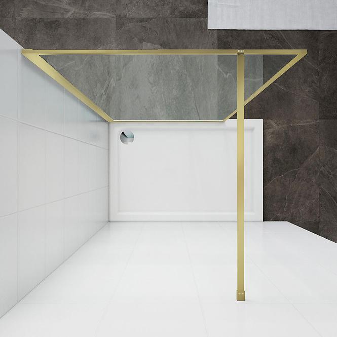 Zuhanyfal Walk-In Tiz 120x195 gold