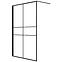 Zuhanyfal Walk-In Grand 120x195 black