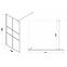 Zuhanyfal Walk-In Grand 120x195 black,2