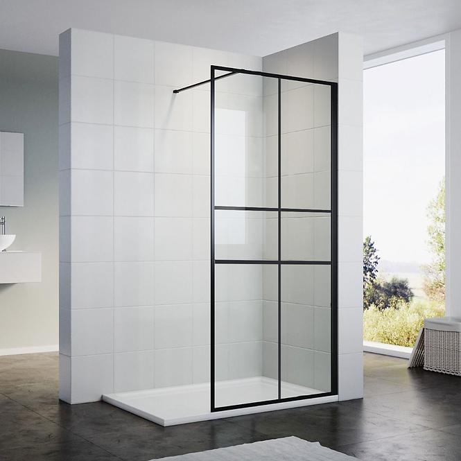Zuhanyfal Walk-In Grand 120x195 black