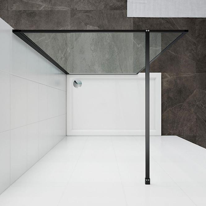 Zuhanyfal Walk-In Grand 120x195 black