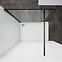 Zuhanyfal Walk-In Grand 120x195 black,8