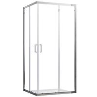 Zuhanykabin négyzet Mika 90x90x190 króm