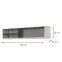 Falipolc Remo RM14 tölgy wilton/fehér/antracit,2