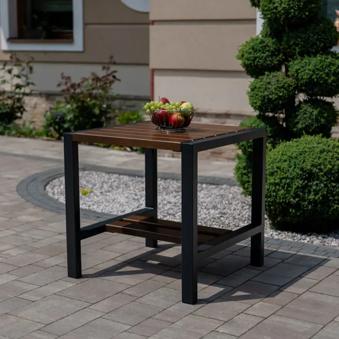 Asztal modern kis diófa,2