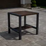 Asztal modern kis rózsafa