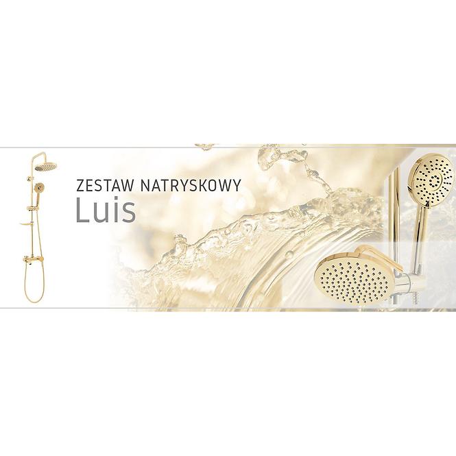Zuhanygarnitúra esőzuhannyal Rea Luis arany