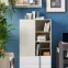 Regál Remo RM6 tölgy wilton/fehér/antracit,5