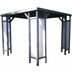 Pavilon Vitrum 289x289x231 cm