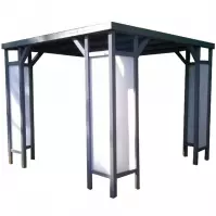 Pavilon Vitrum 289x289x231 cm
