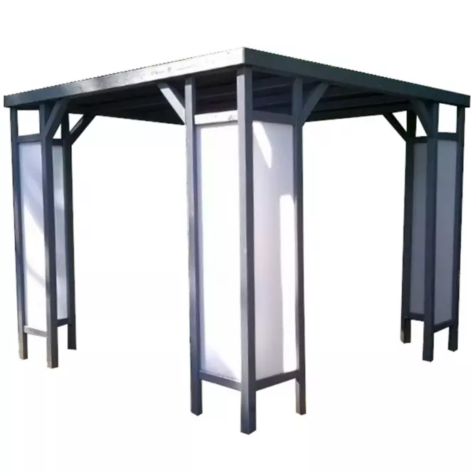 Pavilon Vitrum 289x289x231 cm