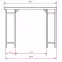 Pavilon Vitrum 289x289x231 cm,2