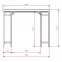 Pavilon Vitrum 289x289x231 cm,3