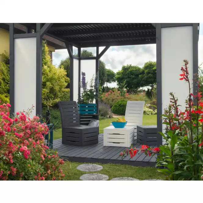 Pavilon Vitrum 289x289x231 cm
