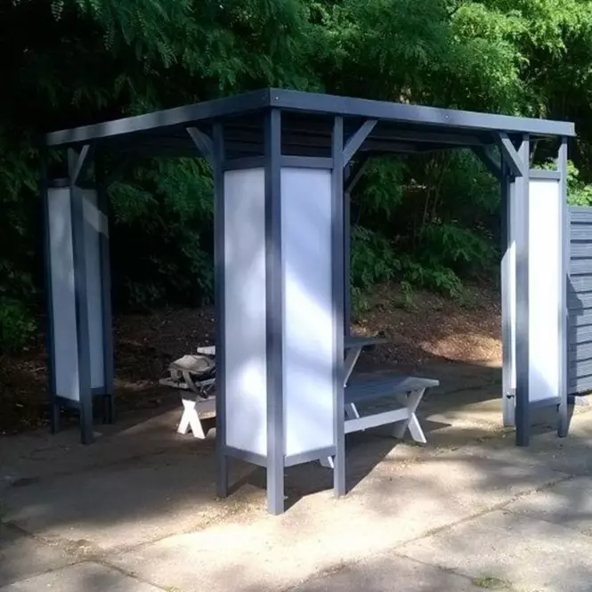 Pavilon Vitrum 289x289x231 cm