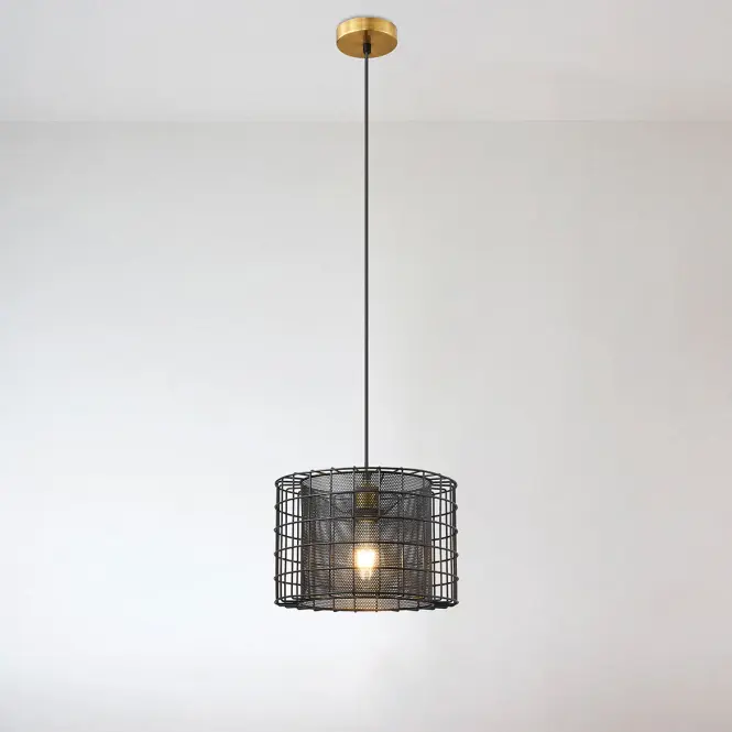 Lámpa 2023011 BLACK+ COPPER E27 LW1