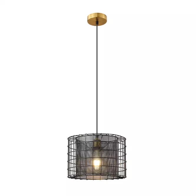 Lámpa 2023011 BLACK+ COPPER E27 LW1,2