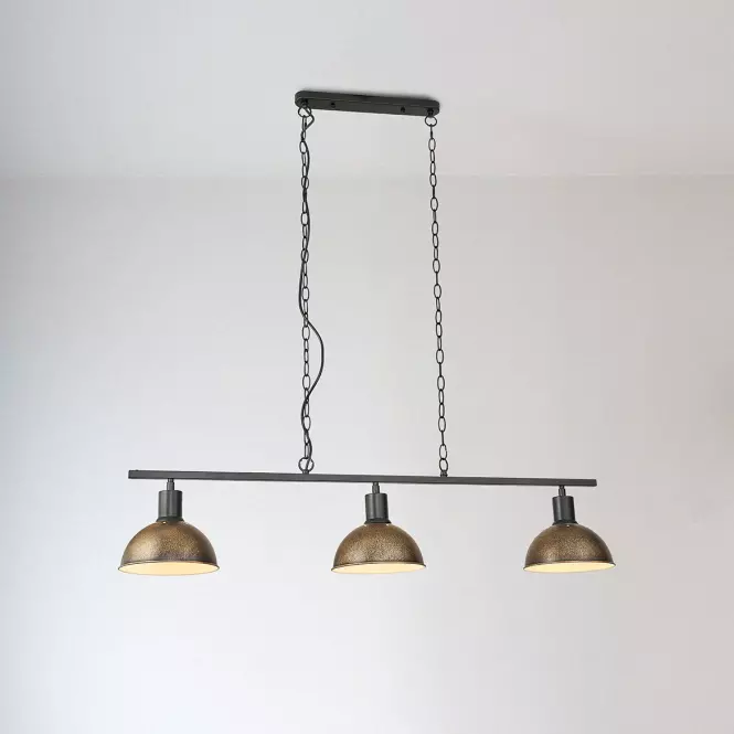 Lámpa 2023016 BLACK + ANTIQUE BRONZE E27 LW3