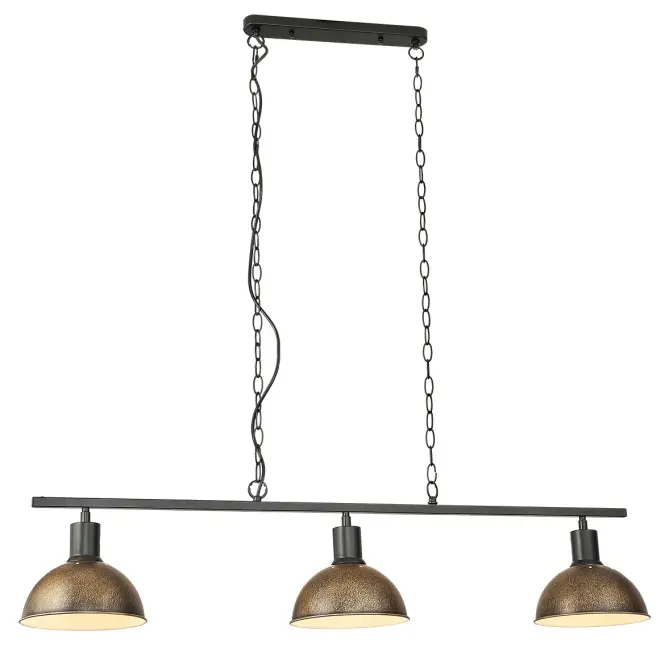 Lámpa 2023016 BLACK + ANTIQUE BRONZE E27 LW3
