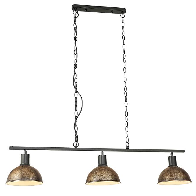 Lámpa 2023016 BLACK + ANTIQUE BRONZE E27 LW3
