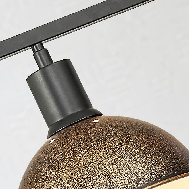 Lámpa 2023016 BLACK + ANTIQUE BRONZE E27 LW3