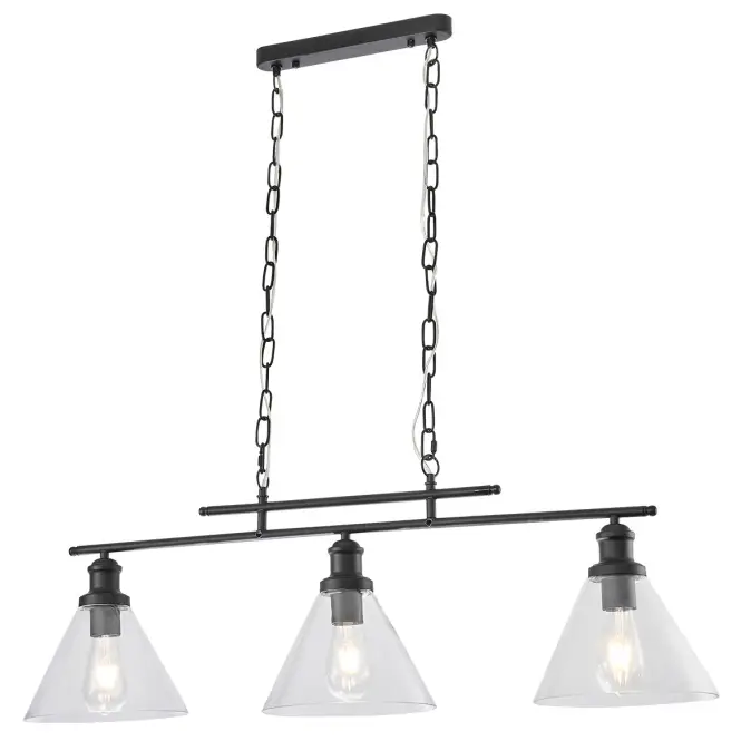 Lámpa 2022062 BLACK E27 LW3