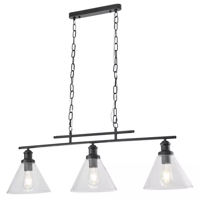 Lámpa 2022062 BLACK E27 LW3,2