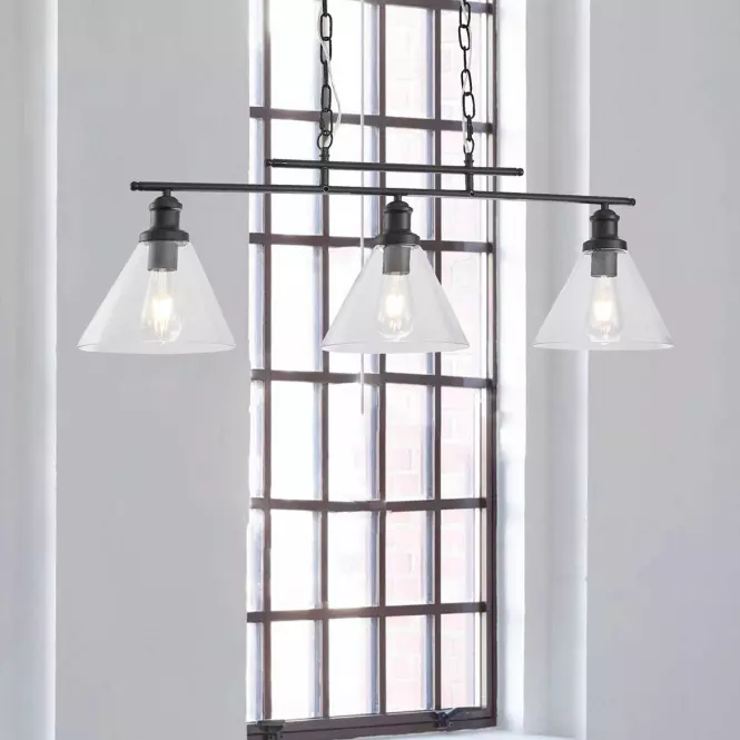 Lámpa 2022062 BLACK E27 LW3,5