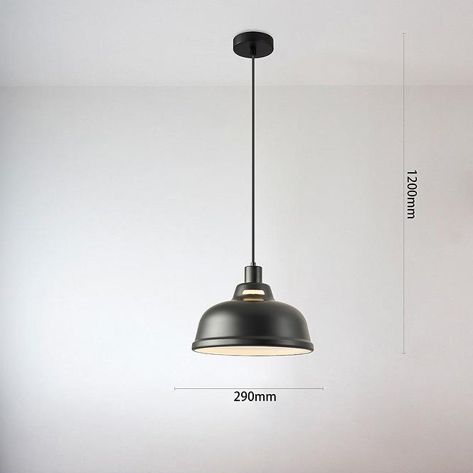 Lámpa 2200011-BK BLACK E27 LW1