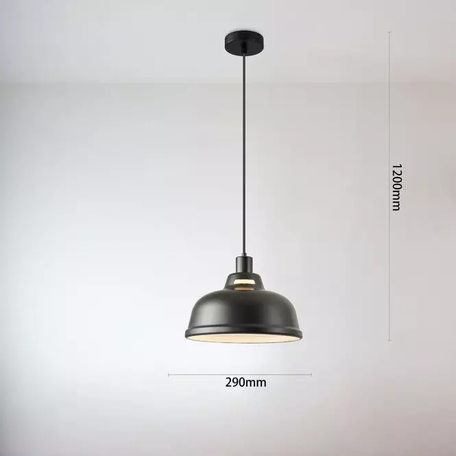 Lámpa 2200011-BK BLACK E27 LW1,3