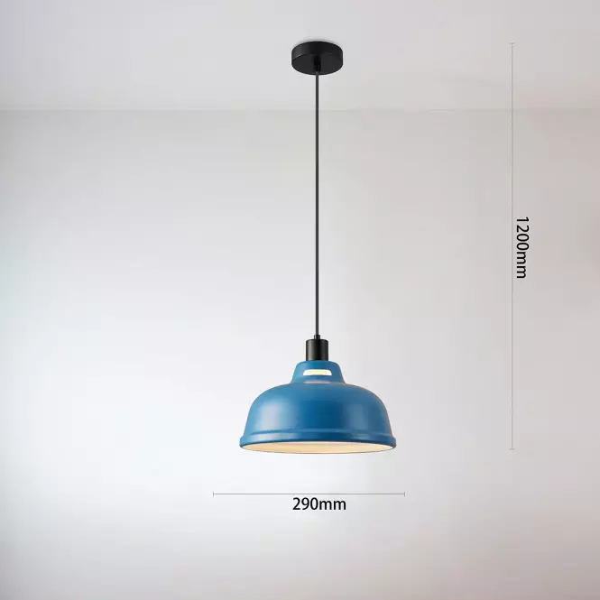 Lámpa 2200011-BL NAVY BLUE E27 LW1,3
