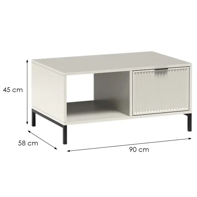 Dohányzóasztal LinkaStyles LS6  Cashmire,2