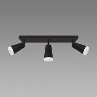Lámpa SANA GU10 3L BLACK 04146 LS3