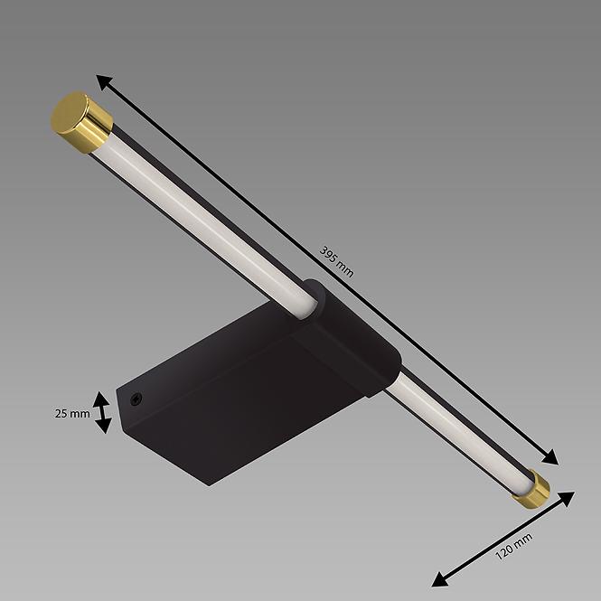Lámpa PASO LED 9W BLACK NW 04113 K1