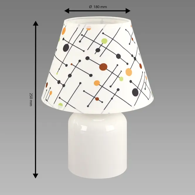 Lámpa IMBIR E14 WHITE 04102 LB1