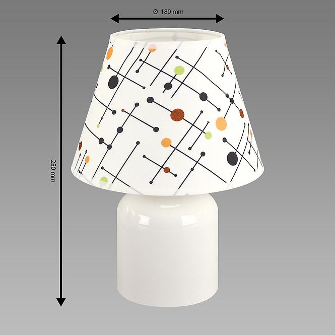 Lámpa IMBIR E14 WHITE 04102 LB1